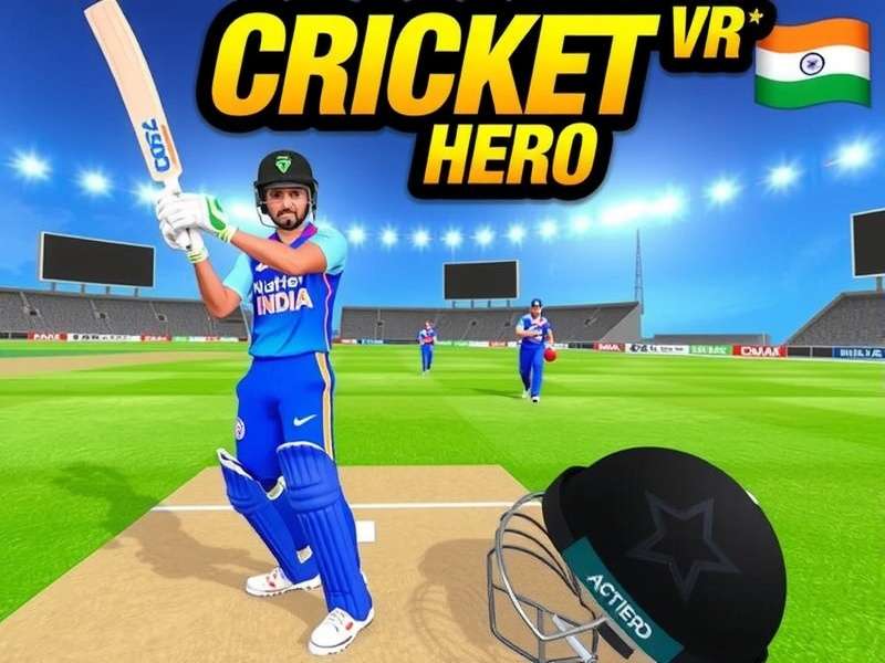 VR Cricket Gameplay
