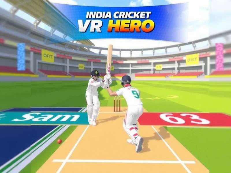 India Cricket VR Hero Gameplay